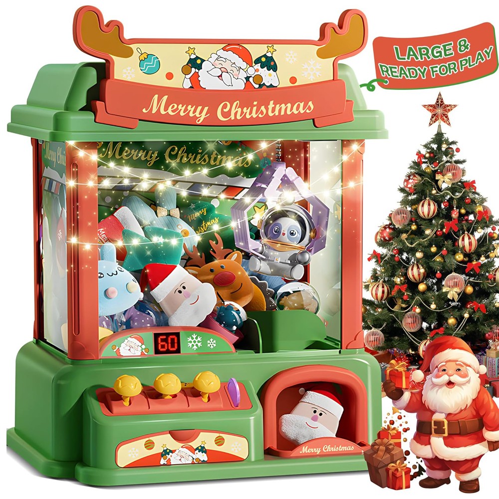 Vending Arcade Games - Christmas Claw Machine For Kids Mini