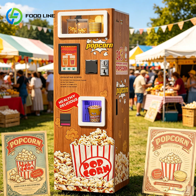 Popcorn Vending Machine - Popcorn Vending Machine Commercial Smart Self