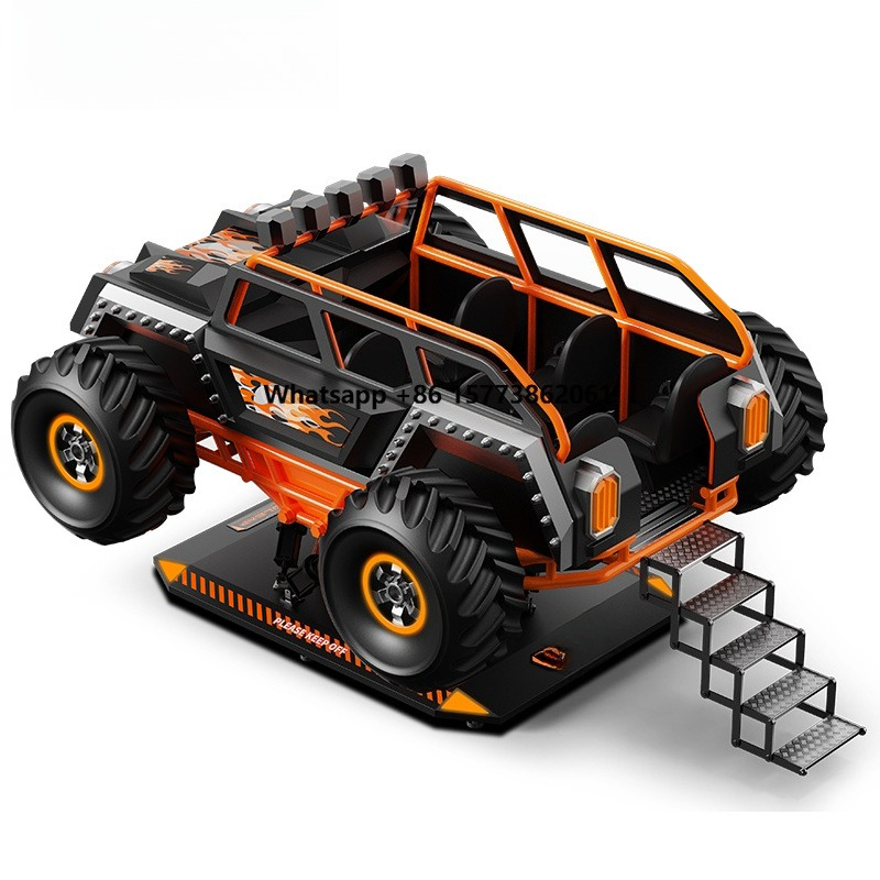 Arcade Games & Vending Co - 6-Person VR Racing Shooting Simulator 9D
