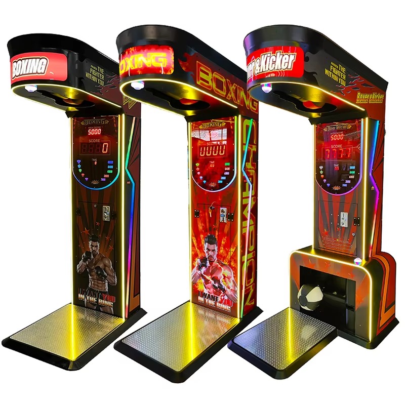 Boxing Machine Arcade - Waterproof Street Boxing Kick Machine Outdoor