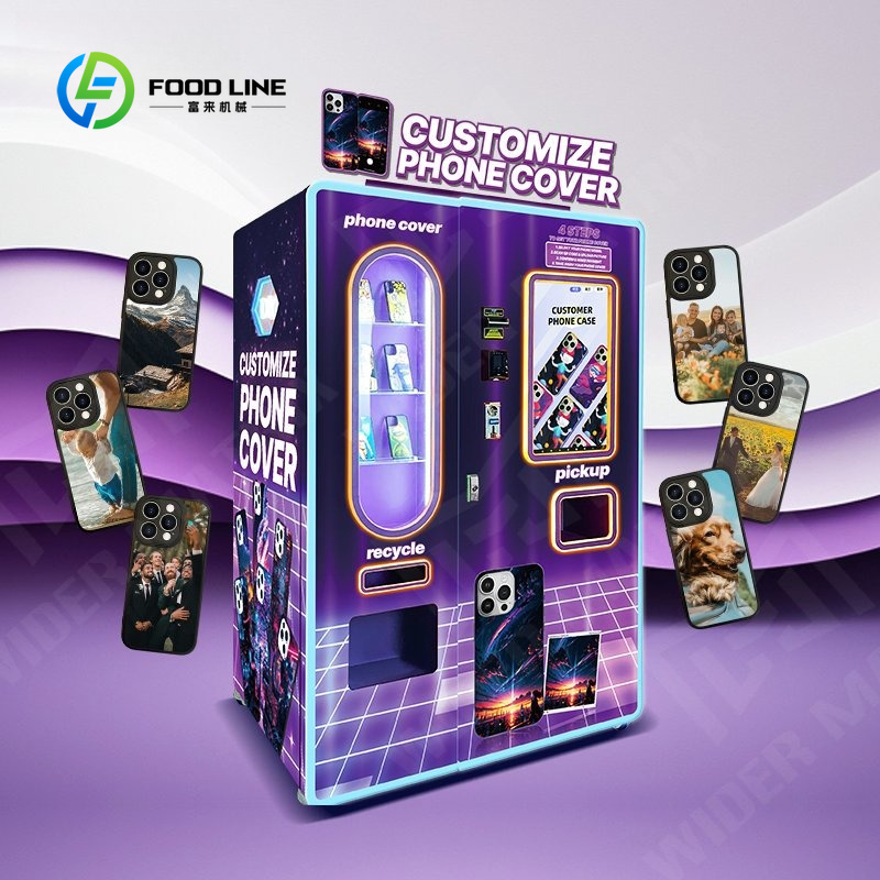 Popcorn Vending Machine - DIY Phone Case Machine Digital Touch