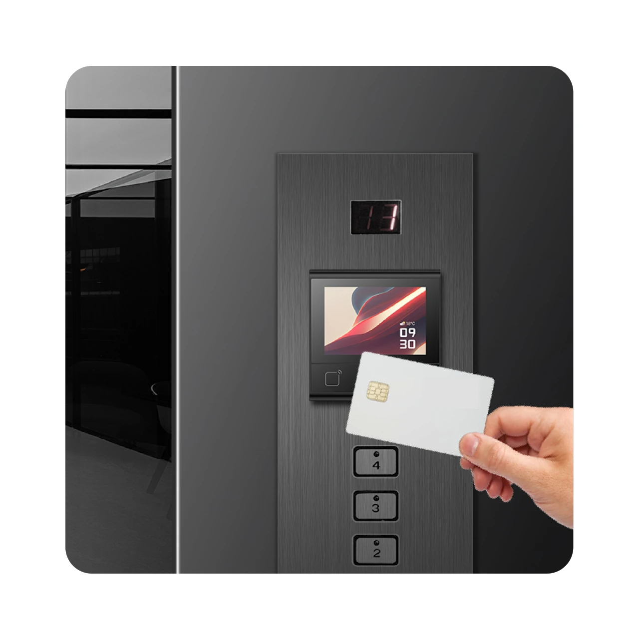 Nfc Card Reader Vending - DW200 Ethernet Access Control System RFID