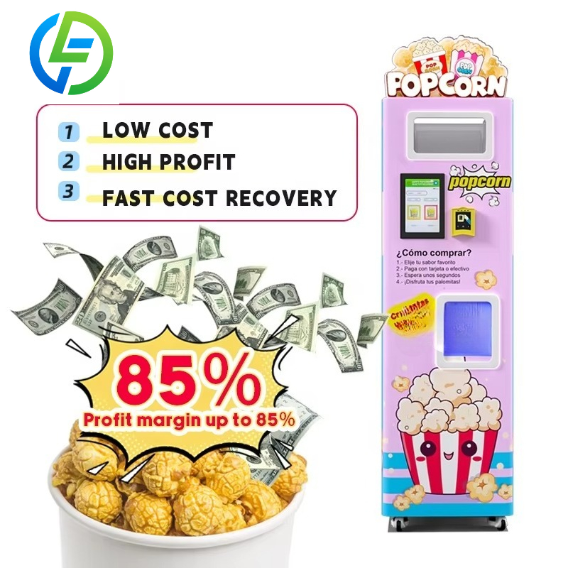 Popcorn Vending Machine - Customized Factory Intelligent Management Popcorn Maker