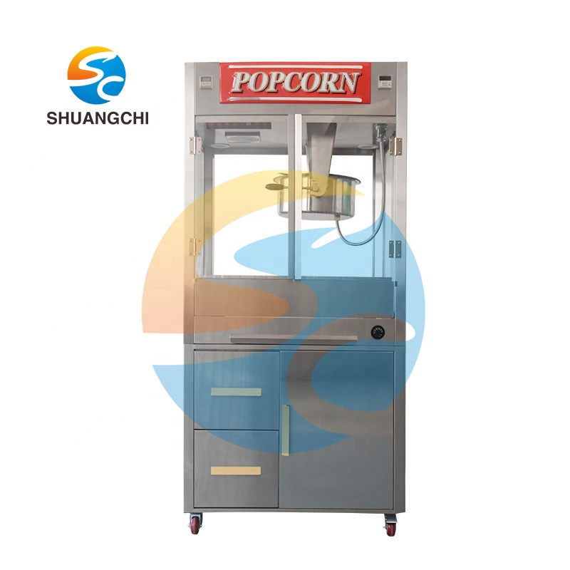 Popcorn Vending Machine - Shuangchi Factory 32oz Commercial Popcorn Machine