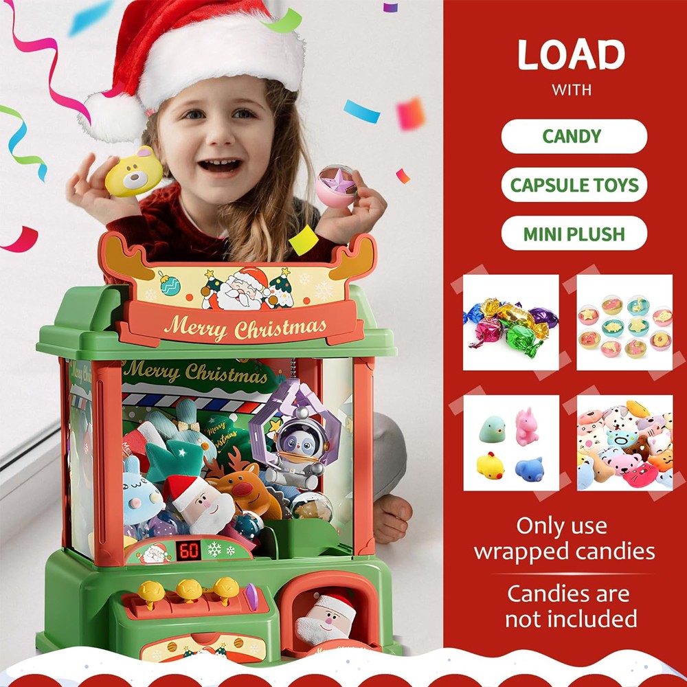 Christmas Claw Machine For Kid - Vending Arcade Games ulasan dan harga