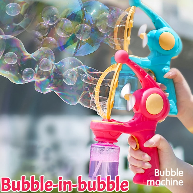 Automatic Bubble Gun Blowing E - Bubble Gum Machine ulasan dan harga