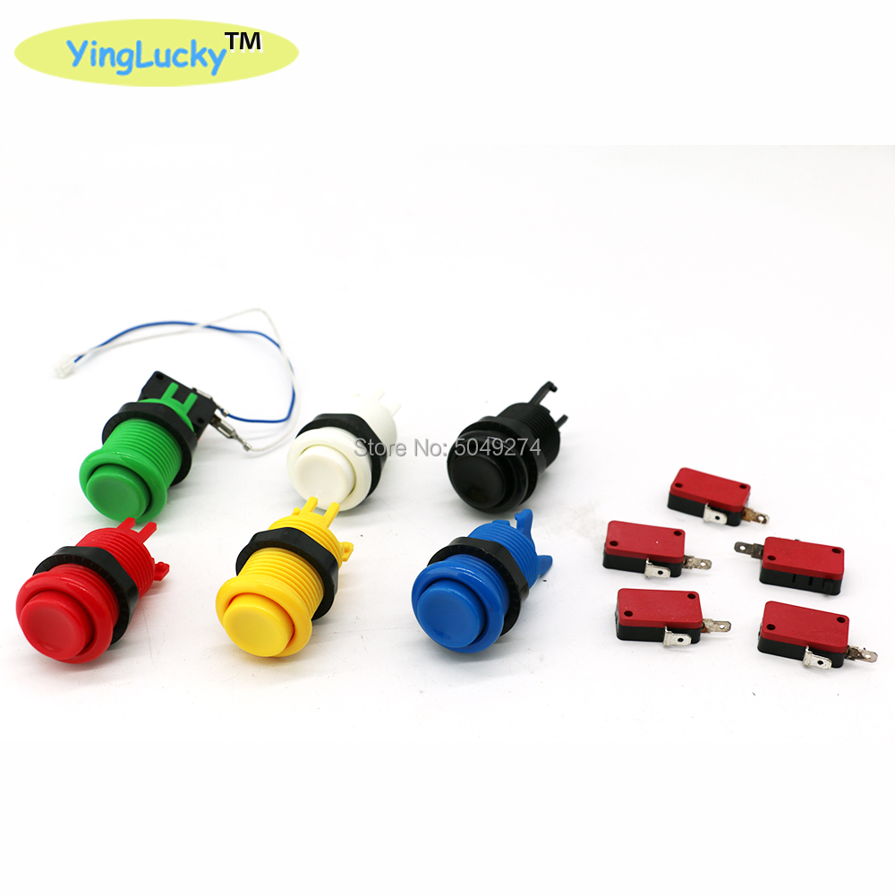 American Style Button with Mic - Arcade Game Coin ulasan dan harga