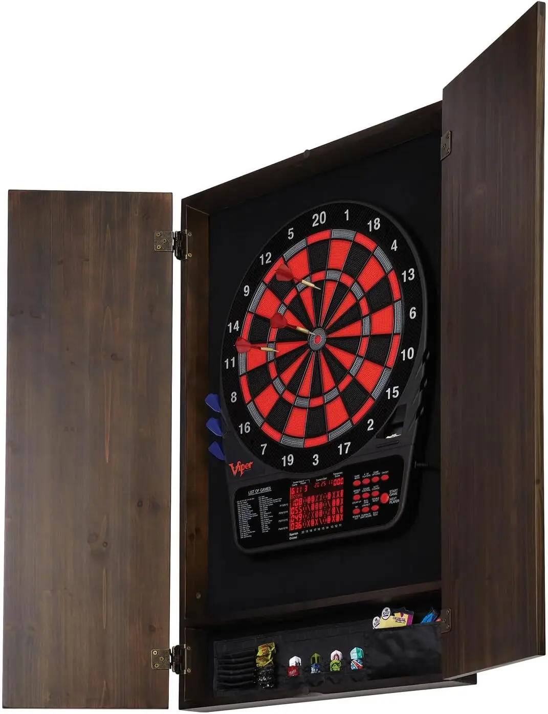 BestsellerViper Metropolitan S - Electronic Dartboard Cabinet ulasan dan harga