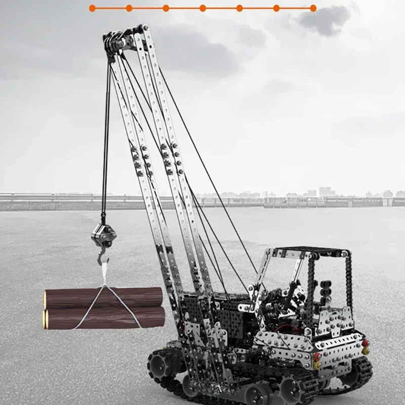 DIY Metal RC Crane Electric Ho - Claw Crane Machine ulasan dan harga