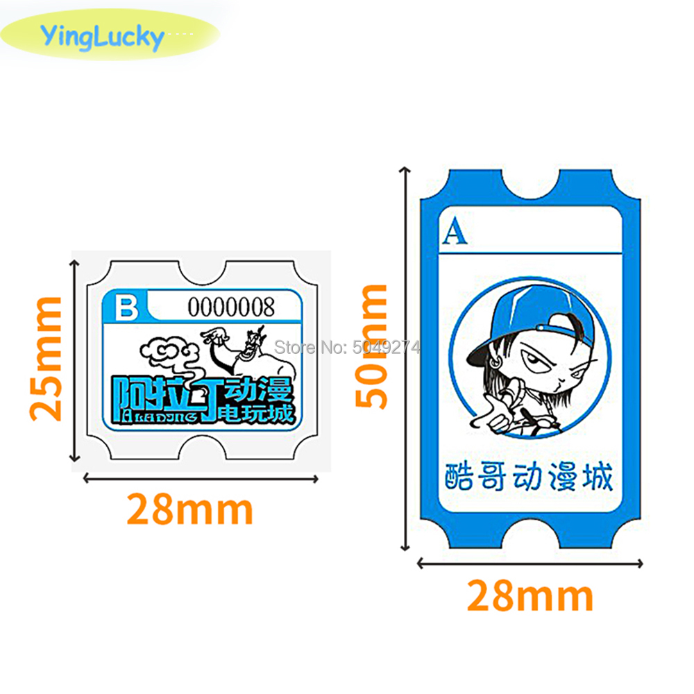 yinglucky 2000 pcs/lot lottery - Ticket Redemption Machine ulasan dan harga