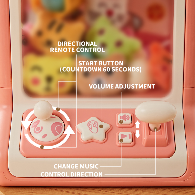 Kids DIY Electric Claw Machine - Claw Crane Machine ulasan dan harga