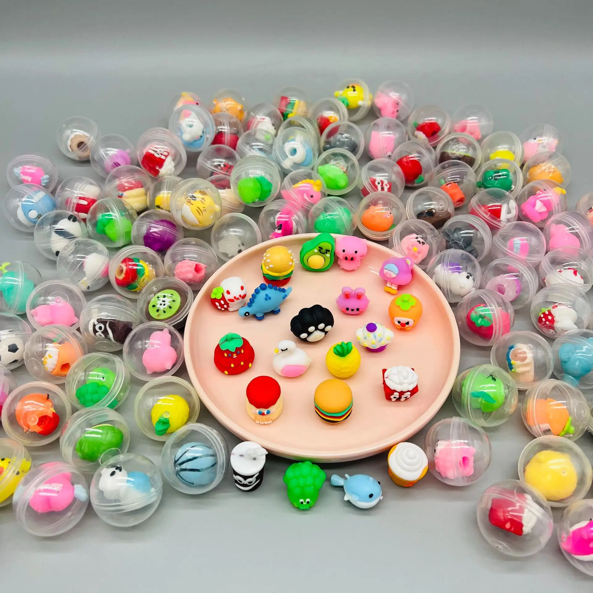 Transparent Twisted Egg for Mi - Claw Crane Machine ulasan dan harga