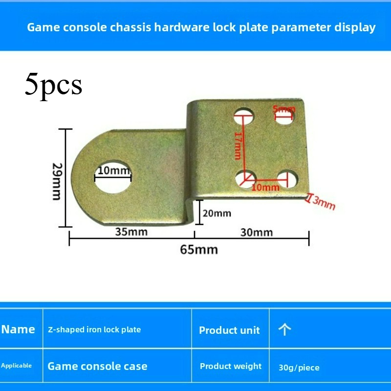 5pcs Z Shape Lock Plate for Ar - Arcade Z ulasan dan harga