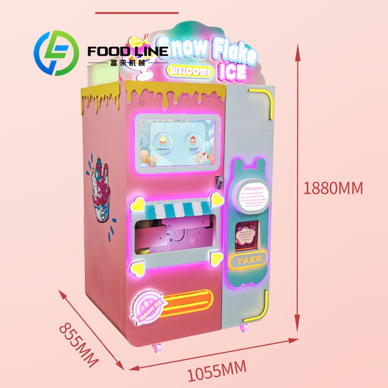 Snow Cone Vending Machine Deve - Popcorn Vending Machine ulasan dan harga