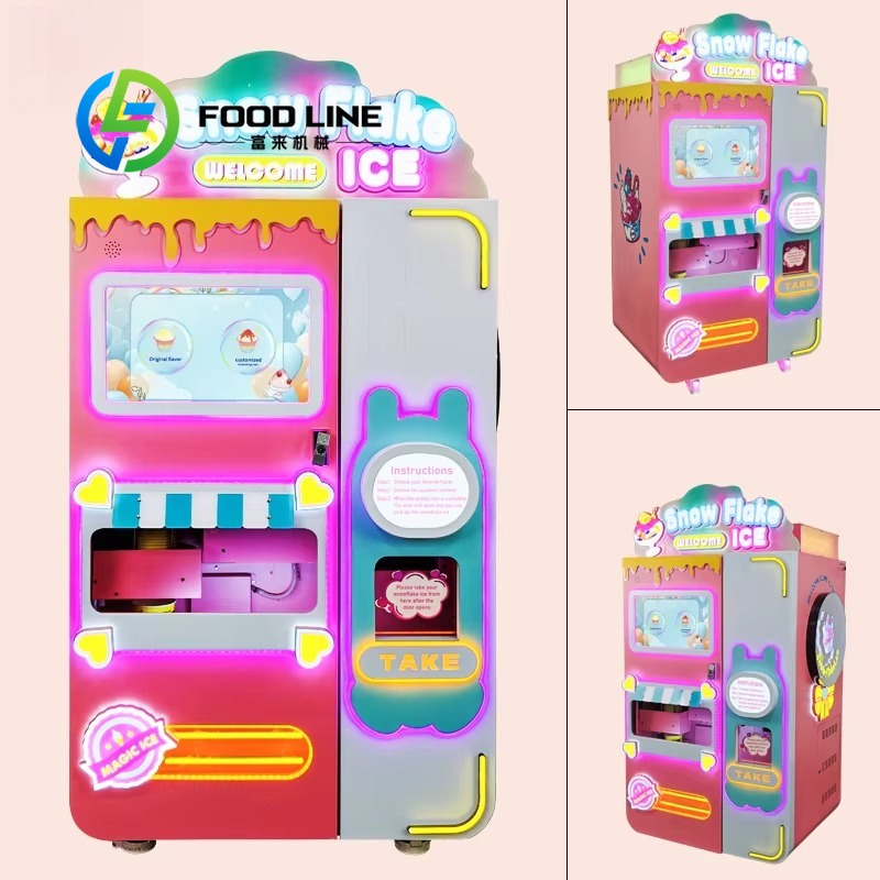 Snow Cone Vending Machine Deve - Popcorn Vending Machine ulasan dan harga