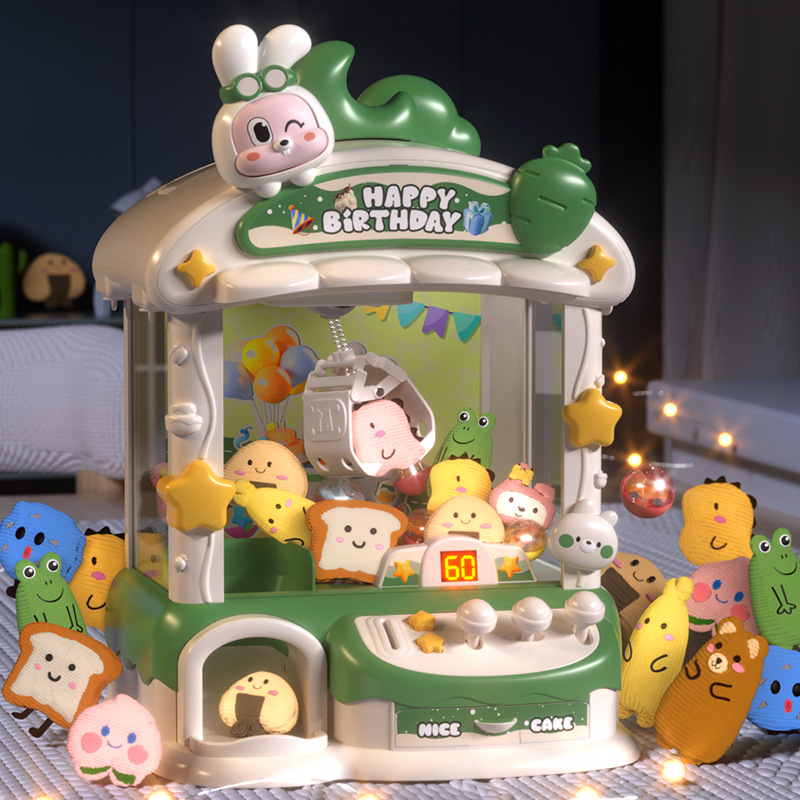 Cartoon Claw Game Machine Rabb - Claw Crane Machine ulasan dan harga