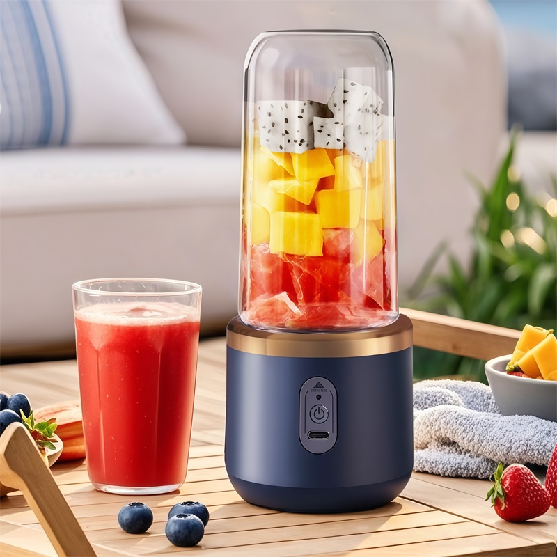 1pcs Portable Electric Juicers - Fruit Slot Machine ulasan dan harga
