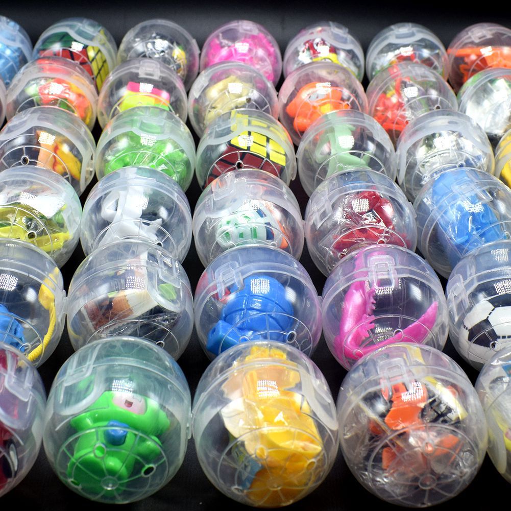 20PCS Gachapon Machine Transpa - Coin Pusher Machine ulasan dan harga