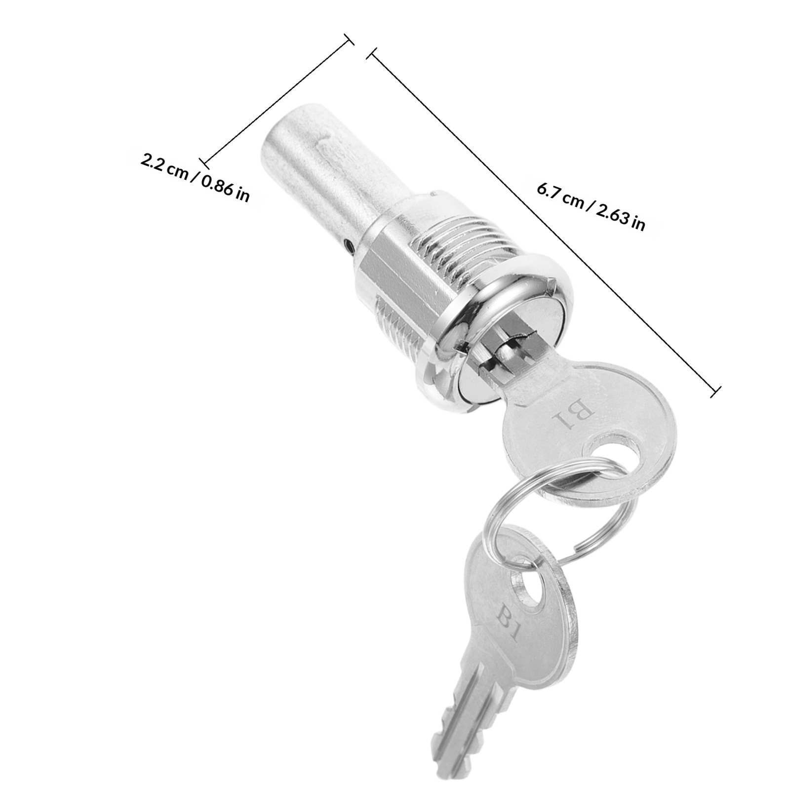 1 Set Of Vending Machine Lock  - Bubble Gum Machine ulasan dan harga