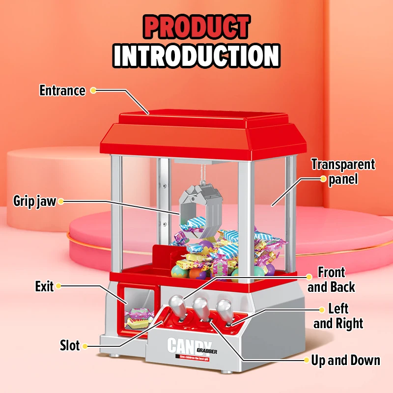 Claw Machine Electronic Candy  - Claw Crane Machine ulasan dan harga
