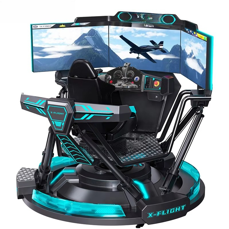VR Flying Simulator Aircraft T - 9D Vr Simulator ulasan dan harga