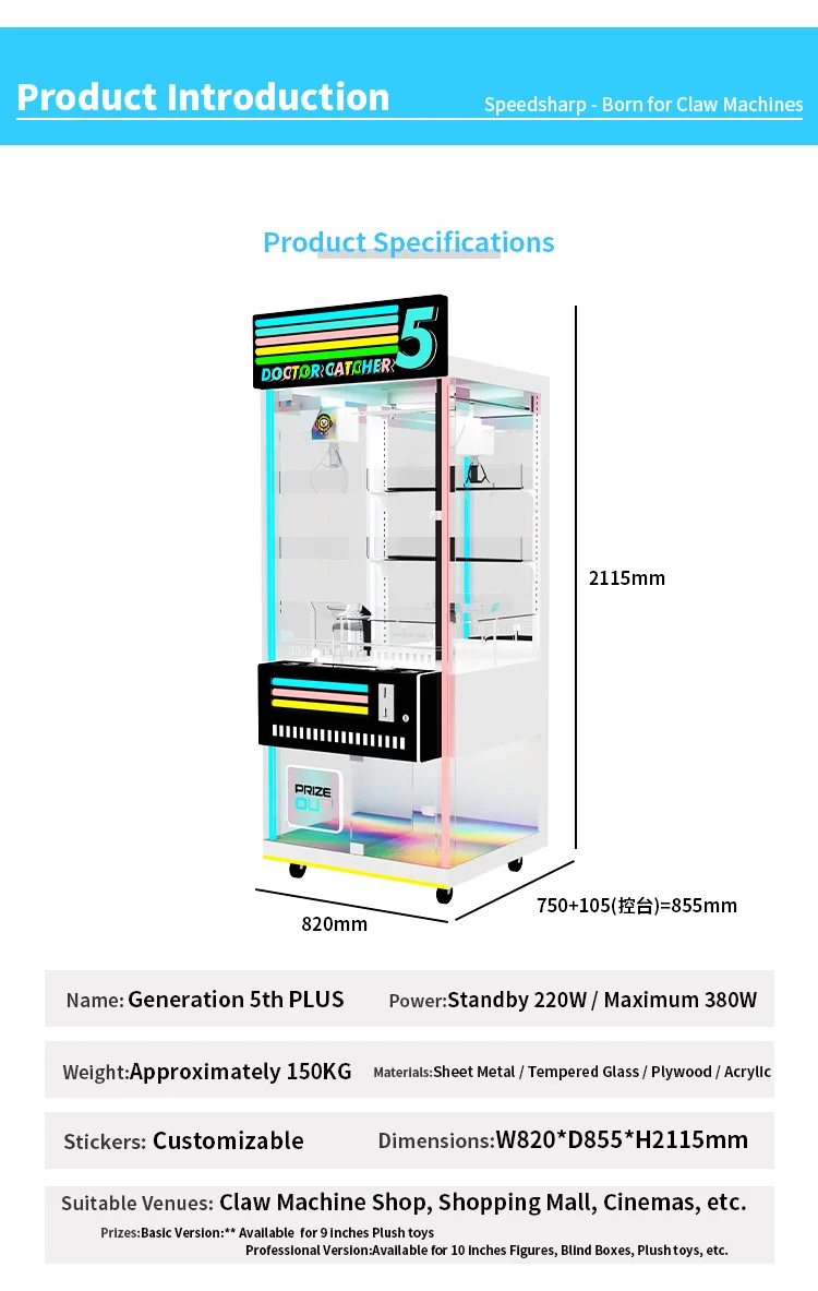 Hot Sale Indoor Arcade Claw Cr - Arcade Vending Machines For Sale ulasan dan harga