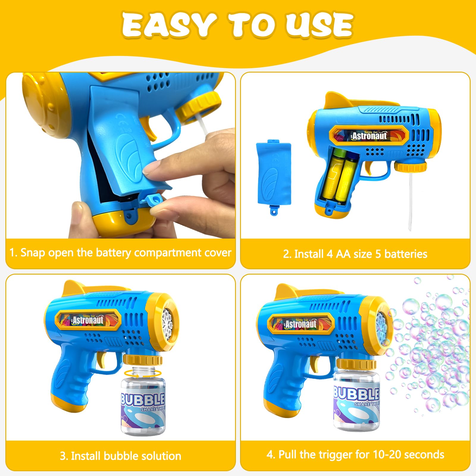 Bubble Gun, Automatic Bubble M - Bubble Gum Machine ulasan dan harga