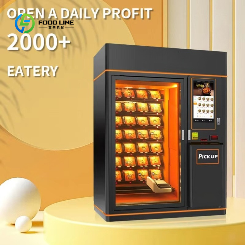 Customized Hot Food Vending Ma - Popcorn Vending Machine ulasan dan harga