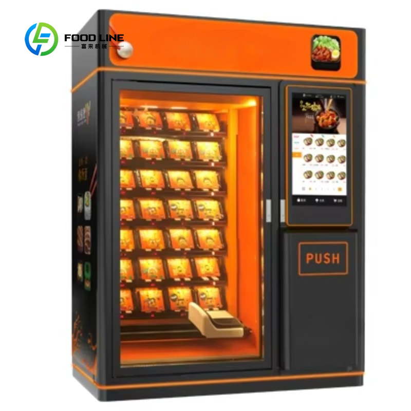 Customized Hot Food Vending Ma - Popcorn Vending Machine ulasan dan harga