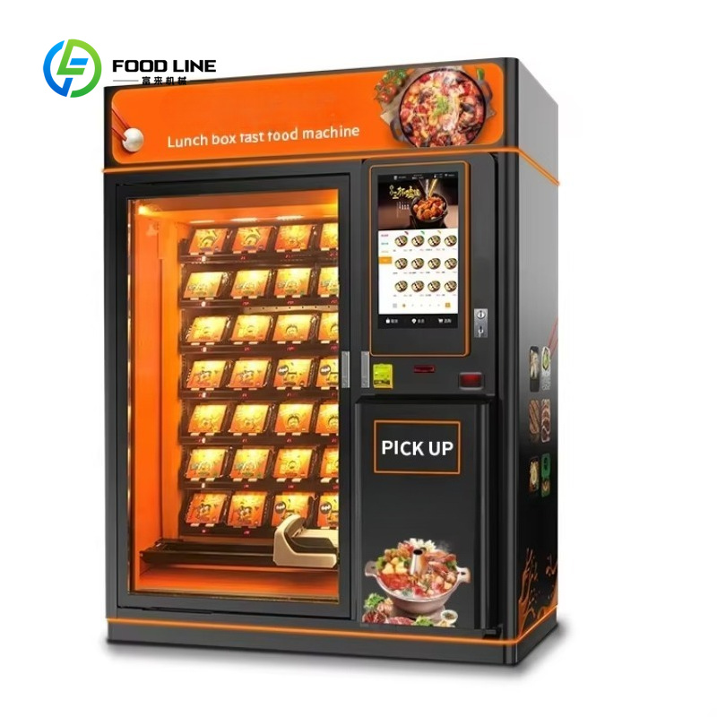 Customized Hot Food Vending Ma - Popcorn Vending Machine ulasan dan harga