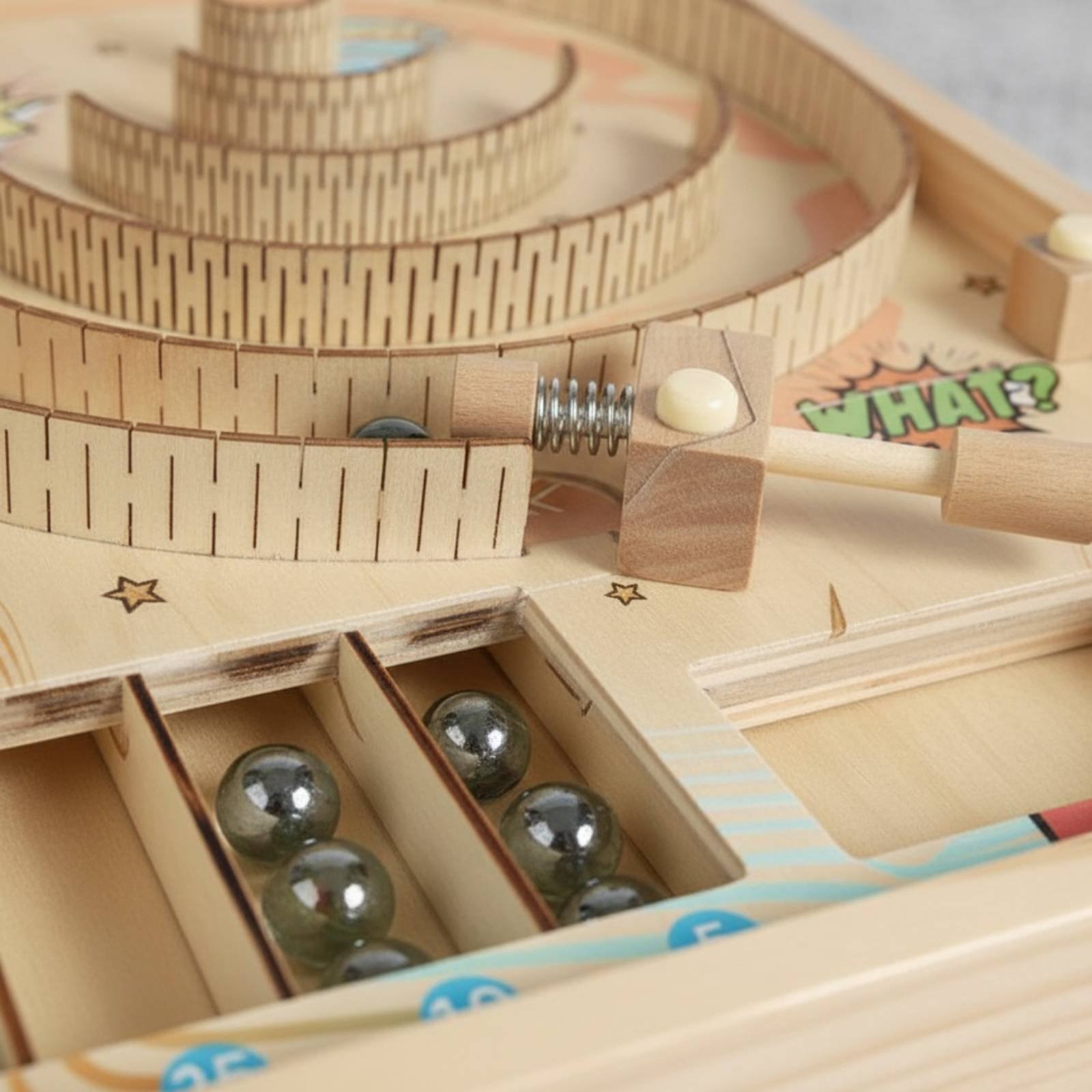 Desktop Marble Scoring Game De - Pinball Machine ulasan dan harga