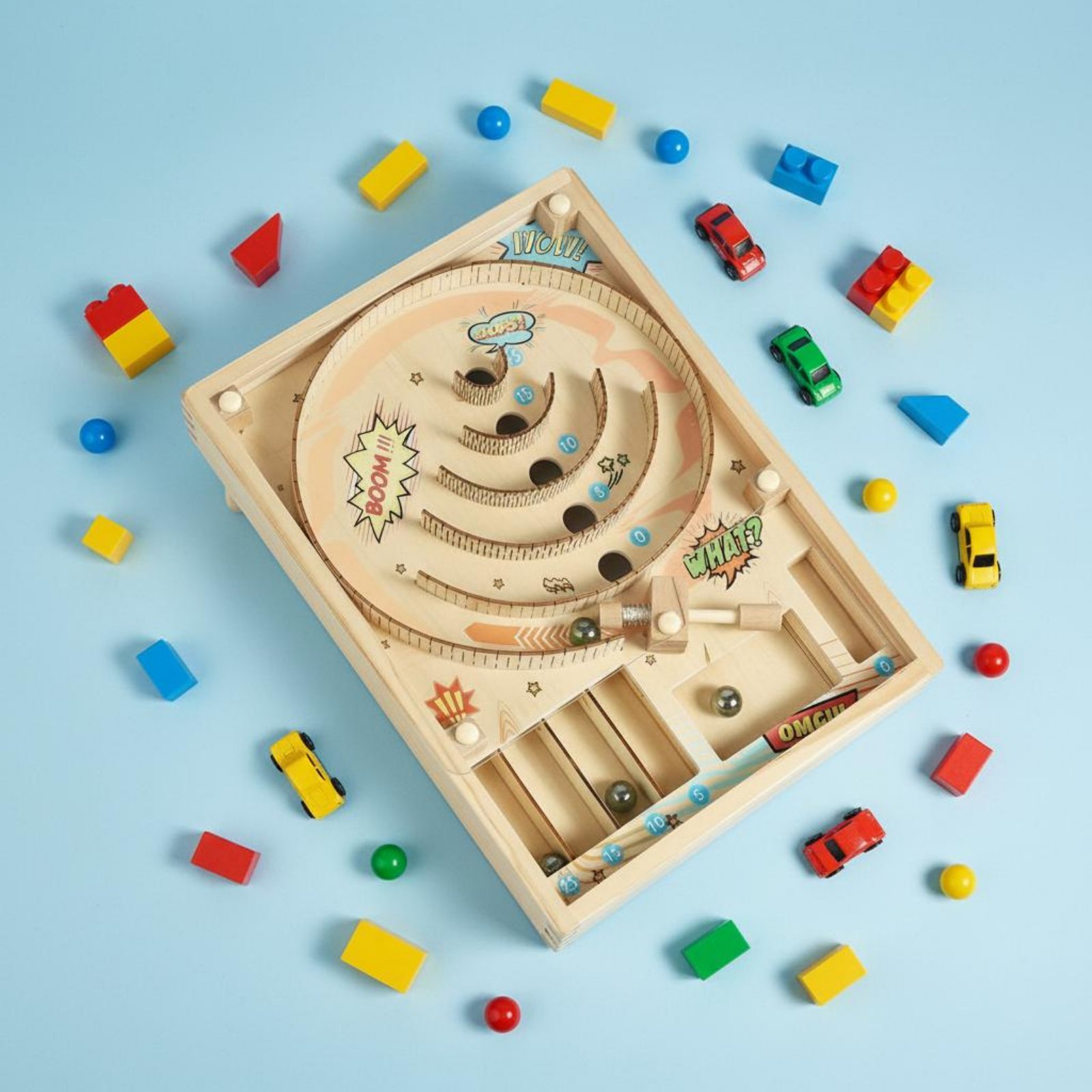 Desktop Marble Scoring Game De - Pinball Machine ulasan dan harga