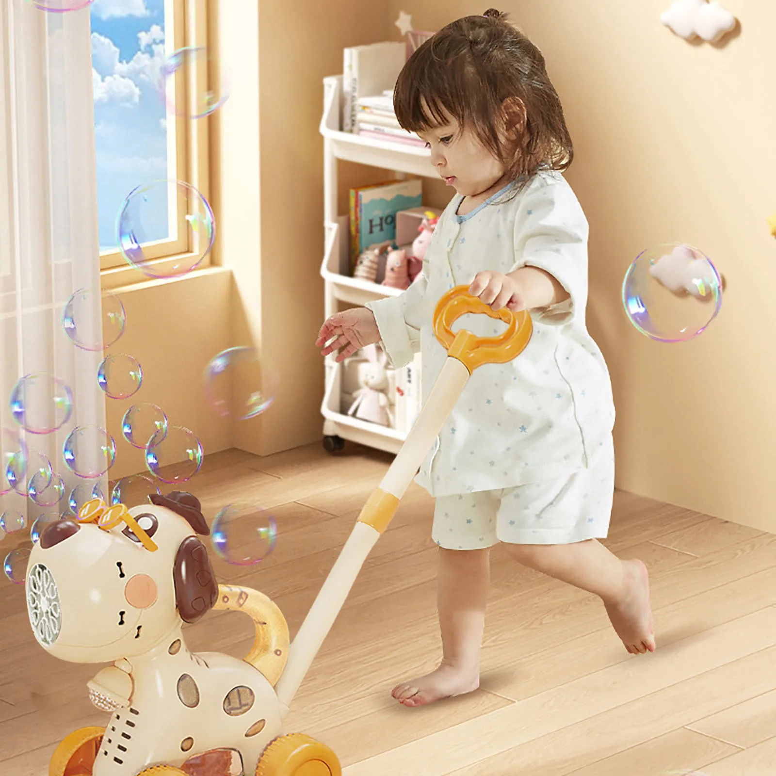 Dog Bubble Walker Toys Outdoor - Bubble Gum Machine ulasan dan harga