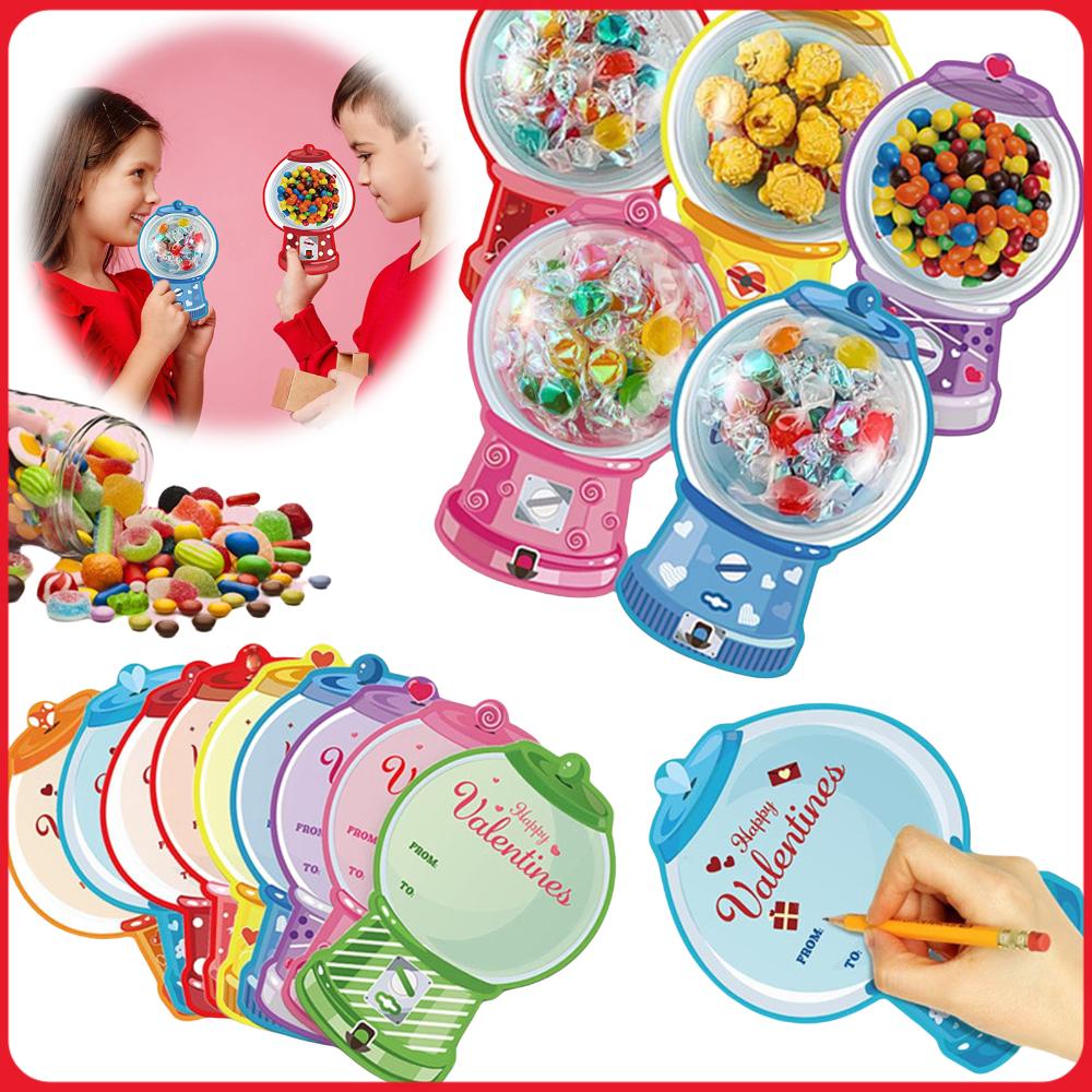 18/36 Pack Valentine Candy Hol - Bubble Gum Machine ulasan dan harga