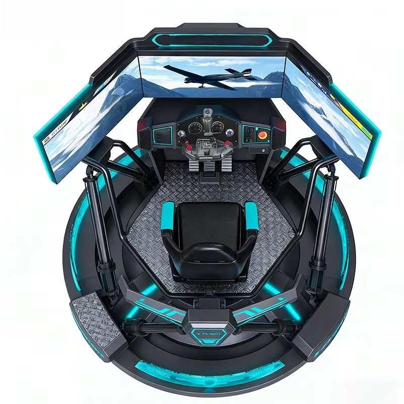 VR Flying Simulator Aircraft T - 9D Vr Simulator ulasan dan harga