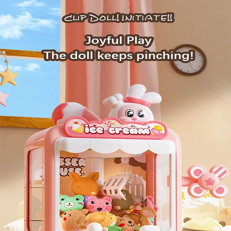 Rabbit Doll Machine Toy for Ki - Claw Crane Machine ulasan dan harga