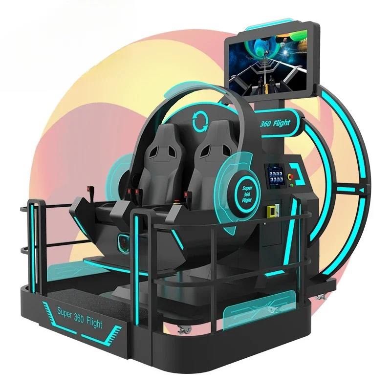 VR 360 9D Motion Flight Degree - 9D Vr Simulator ulasan dan harga