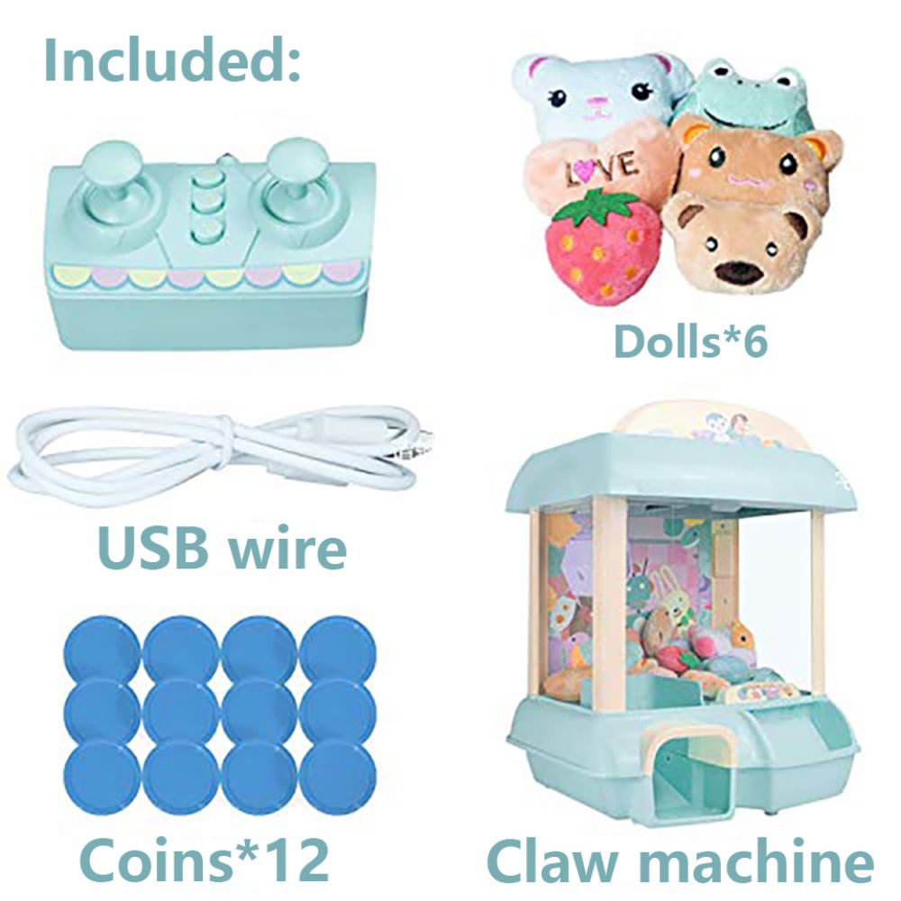 Doll Machine Coin Operated Pla - Claw Crane Machine ulasan dan harga