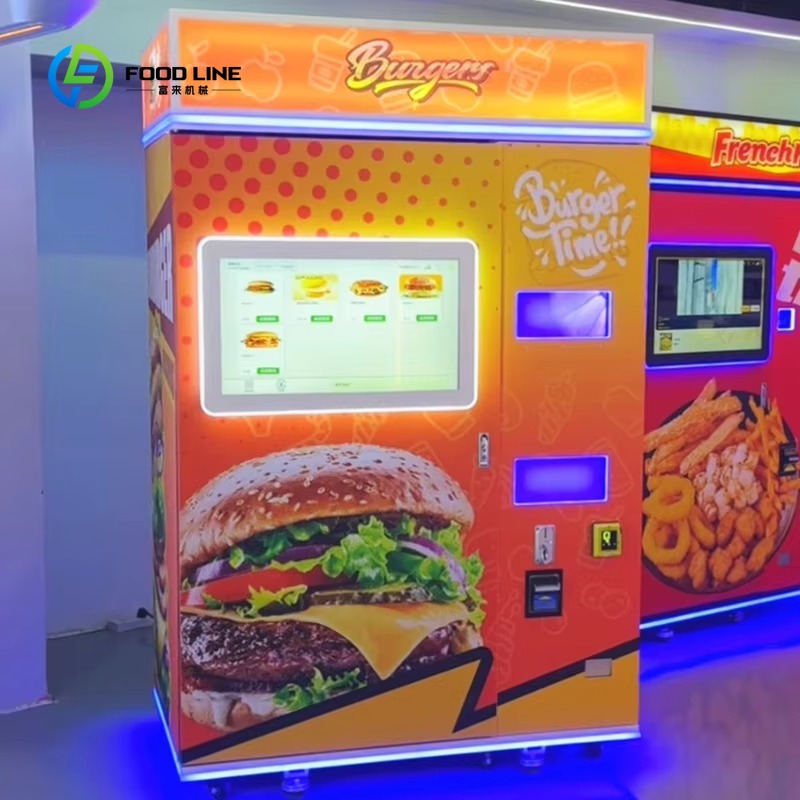 Customized Automatic Burger Ma - Popcorn Vending Machine ulasan dan harga