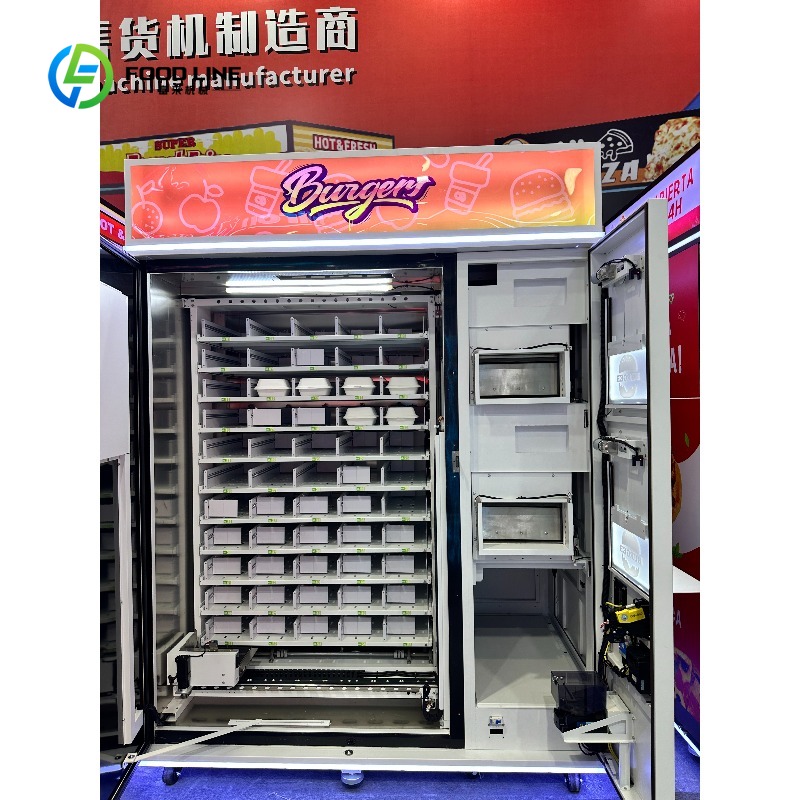 Customized Automatic Burger Ma - Popcorn Vending Machine ulasan dan harga