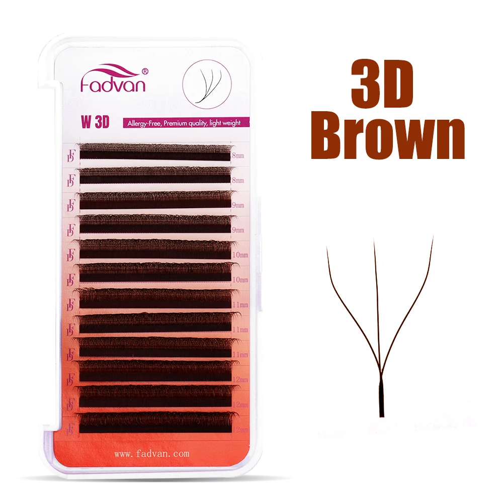 FADVAN Brown 3D/4D W Shape D C - Arcade Z ulasan dan harga