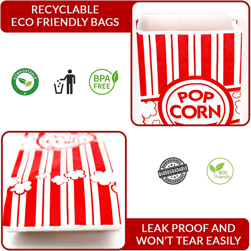 Paper Popcorn Bags Pop Corner  - Popcorn Vending Machine ulasan dan harga