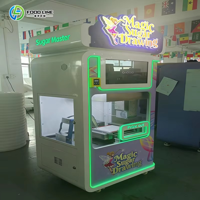 Customized Smart AI Sugar Pain - Popcorn Vending Machine ulasan dan harga