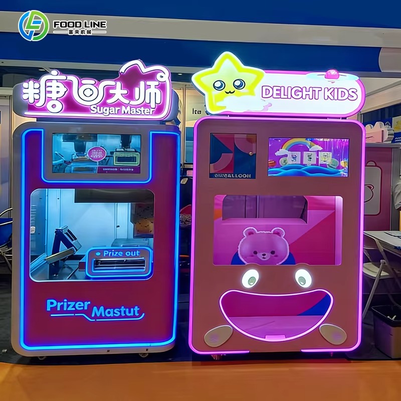 Customized Smart AI Sugar Pain - Popcorn Vending Machine ulasan dan harga